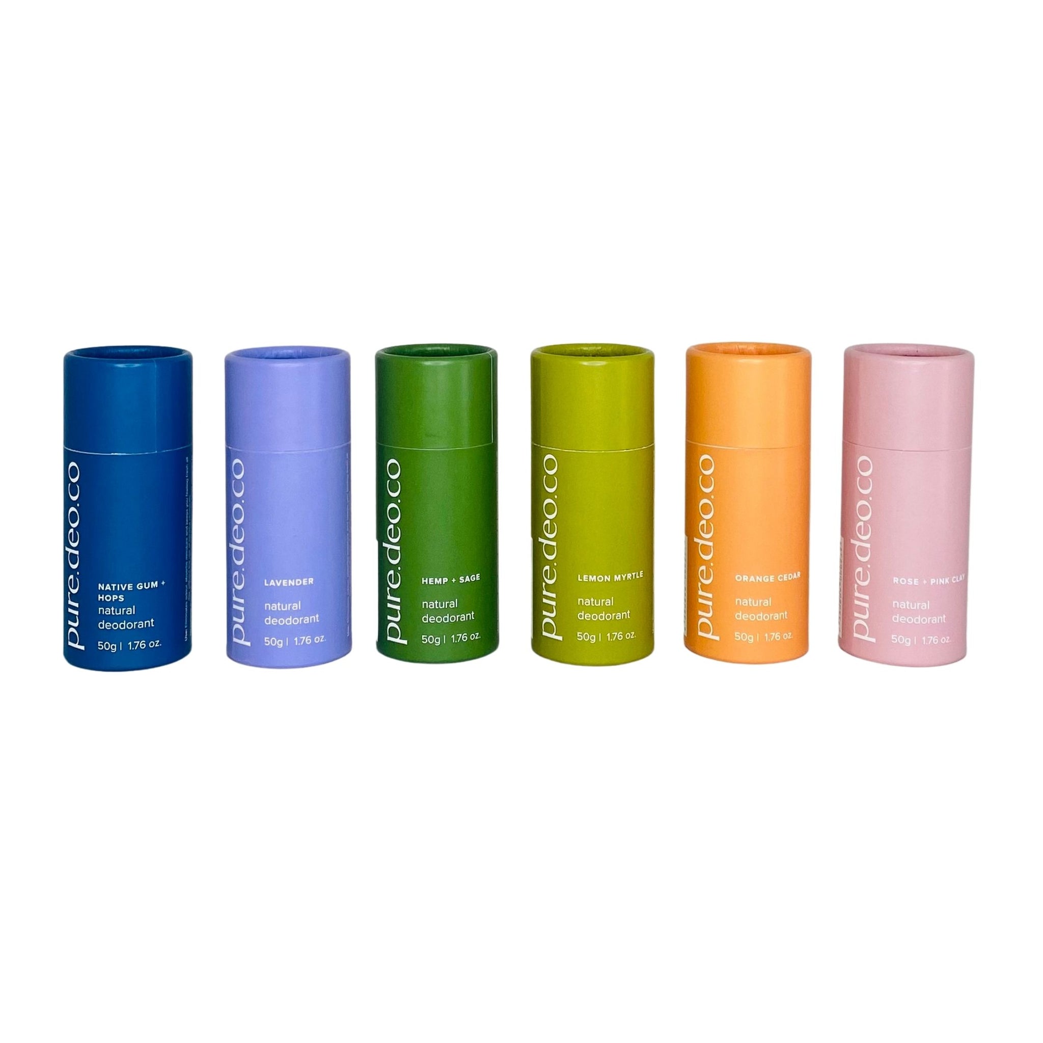 Collection Pack of Six Deodorants (Save $12)
