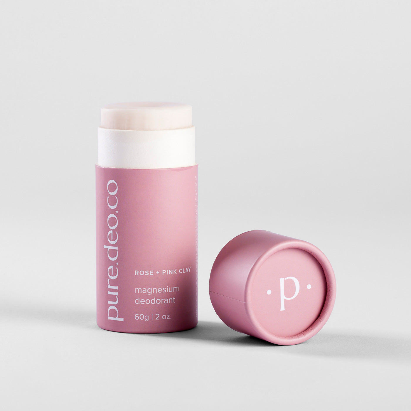 Spills or Under Fills - Magnesium Deodorant - Rose + Pink Clay