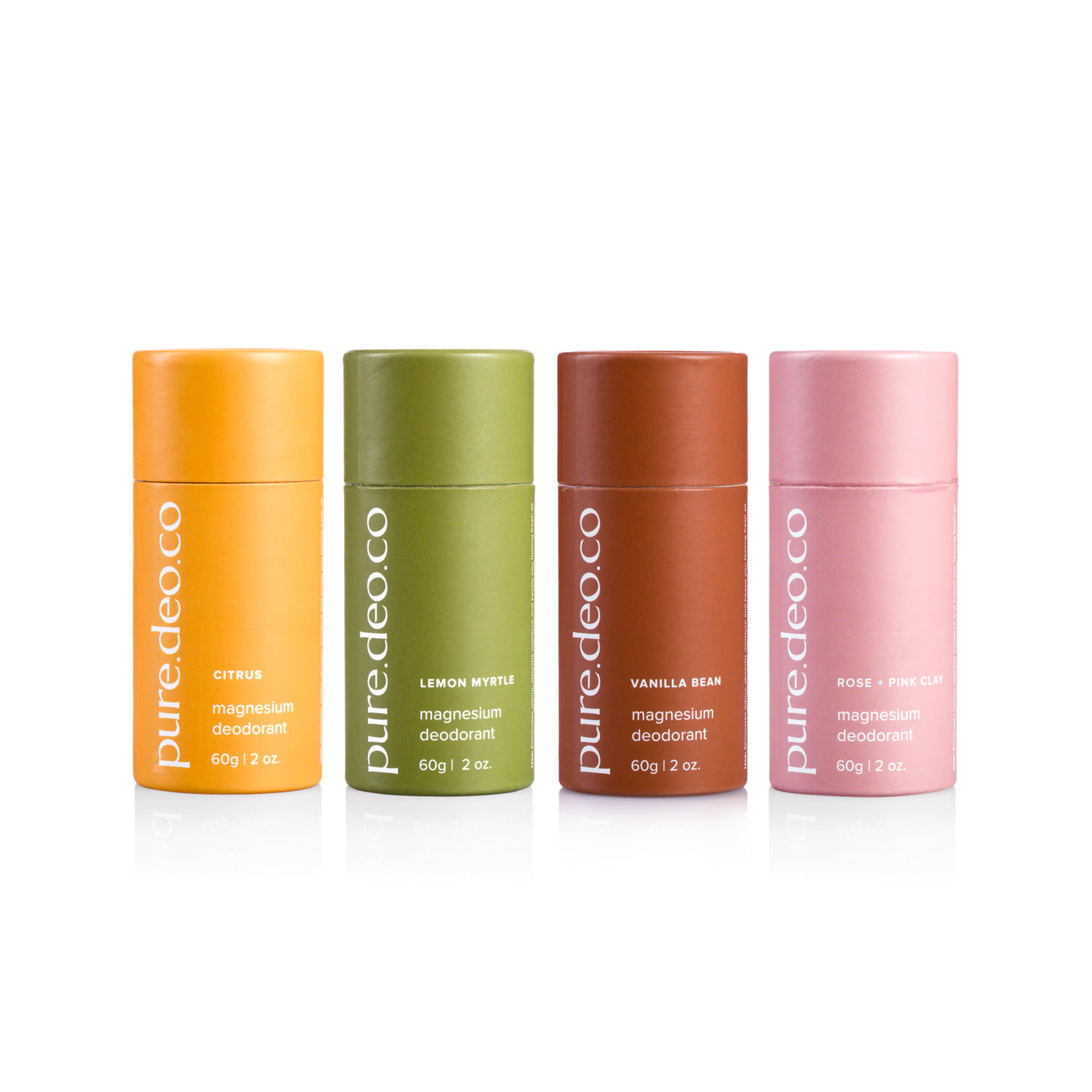Magnesium Deodorant - The Collection Pack